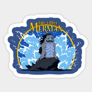 The Little Merman Sticker